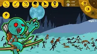 ИГРАЮ В STICK WAR LEGACY! ЗОМБИ МОД! СЕКРЕТНАЯ ТАКТИКА ЯРОЛУЧНИКИ