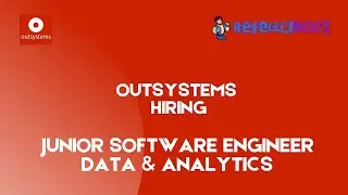 OutSystems | Role: Junior Software Engineer - Data & Analytics (0-2 years) | Referral Room