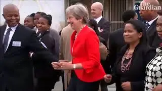 theresa may is a  dancing queen