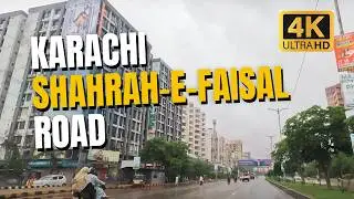 Karachi Main Shahrah-e-Faisal Road | Epic Karachi 4k Ultra HD