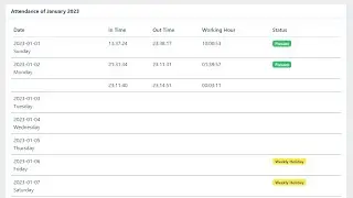 Laravel Attendance System Demo Project | Laravel HRM Project | Coding Xpress