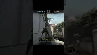 polt Overpass Banana to Bank Smoke CSGO #Shorts