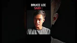 Bruce Lee Kaheta hai Words Are Most Powerful