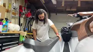 Sea-Doo Angled Gunwale Footrests installation