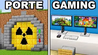 10 BUILDS HACKS que TU PEUX FAIRE sur Minecraft !