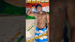 Happy Independence Day//desi bodybuilder singer #shortsvideo #shorts #shawangym #viralvideo #viral