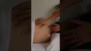 Whispering ASMR for a calm nervous system 🕯️✨ Soft touch massage #massage #relaxing #backscratching