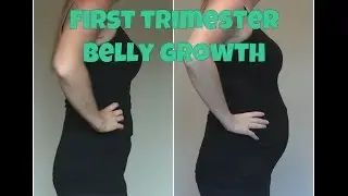 Belly Growth Progression - First Trimester