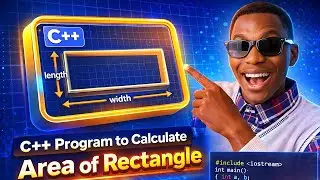 How to Write a C++ Program to Calculate Area of a Rectangle | Beginner Tutorial #codingtutorial #GOO