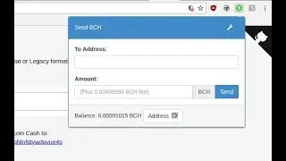 Bitcoin Cash Browser Wallet for Chrome/Firefox