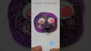 magnetic monster #diy #art #craft #science #shorts