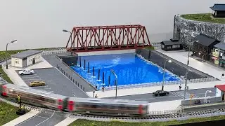 2023 bullet no.10 The station of Dockland #nscale #trainlayout #trainmodel #n规