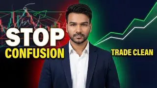 Why 90% Beginners Lose in Trading 🔥 Clean Setup vs Indicator Confusion