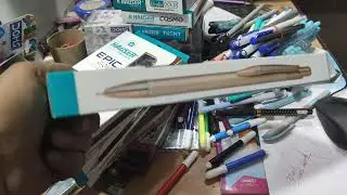 पेन यहां से खरीदे | hauser aurus gold rose metal pen || XO Jumbo Gel pen !!