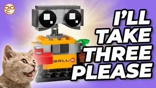НОВЫЙ LEGO Wall-E! МИЛОСТЬ ПЕРЕПОЛНЕНА с Disney BrickHeadz 2023 года!
