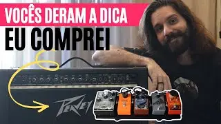 Trocando um AMPLIFICADOR DOS SONHOS por um PEAVEY BANDIT? Eu explico!