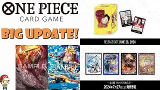 OP-07 Double Pack Confirmed! New Sanji! Marco Promo! New Sleeves Revealed! (One Piece TCG News)