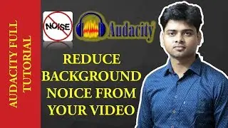How to reduce background noise from your Audio/ Video recording- Simple and fast way l Hindi ll Urdu