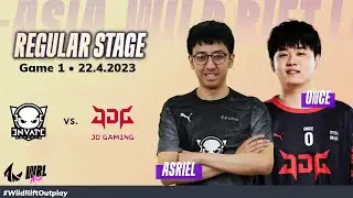 INV vs. JDG &bull; Game 1 | Regular Stage | WRL Asia 2023 | Invate Esports vs. JD Gaming