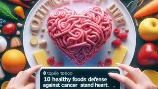 Healthy Foods Deliver Defense Against Cancer & Heart Attack| 10 Foods for Healthy Heart & Cancer Def