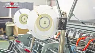 Double Station Hamburger & Pizza Box Making Machine | Wenzhou Daba Machinery