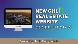New Sleek Website Layout for GoHighLevel Real Estate Sites