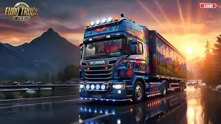 🔴Euro Truck Simulator 2 LIVE | ETS2 Tamil Chill Driving + Song Vibing Gameplay