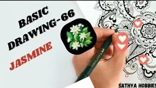 Jasmine Drawing #sbo#sbotvm #workfromhome#parttimejob #flowerimages