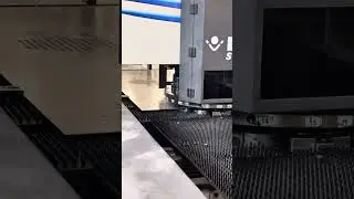 🔥Perforating and punching of 3mm sheet metal - Flamula Metal - #cnc #peroration #punching #flamula