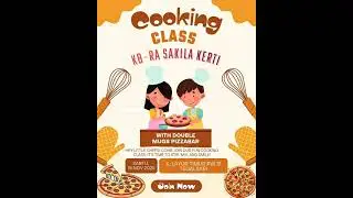 Cooking Class KB-RA Sakila Kerti Panggung with Double Mugs Pizzabar