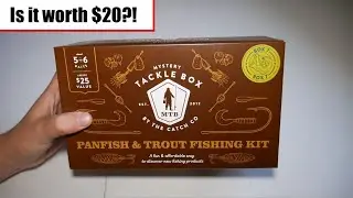Panfish and Trout Mystery Tackle Box Unboxing!