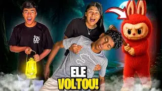 O LABUBU GIGANTE VOLTOU!! OQUE VAMOS FAZER?