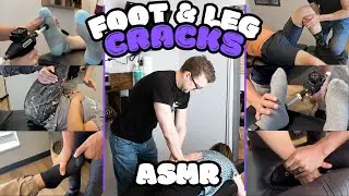 Loud Chiropractic Leg & Foot Crack Compilation🔥😱 | ASMR | Dr Randy Cracks