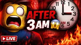 AFTER 3 AM 😱 | Roblox Horror Live Hindi 🔴