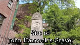 John Hancock Grave in Boston MA Granary Burying Ground