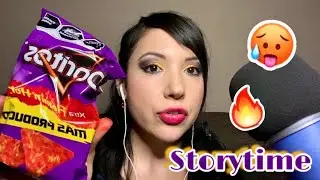 ASMR Comiendo Cosas Picantes y Storytime: “Quería que me leyeran las cartas” Parte 2/2
