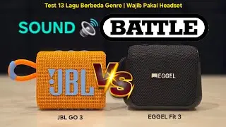 Speaker Compare | JBL Go 3 VS Eggel Fit 3 | Sound Battle Bluetooth Speaker Mini Portable