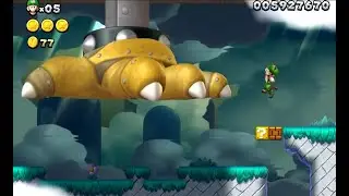 Luigi new super mario bros u deluxe luigi powerups #shorts Video game