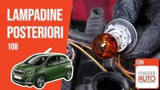 Peugeot 108 rear light bulb replacement 💡
