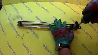 SIATKA DRUT RICOH Wymiana AFICIO 1085 1105 2105 2090 1060 2060 GRID and CHARGE WIRE REMOVE