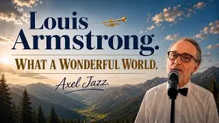 What A Wonderful World. Louis Armstrong #jazz, #singer,