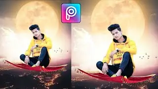 Aladdin Magical Carpet Photo Editing Tutorial | Aladdin New Flying Carpet Photo Editing | C.S Editz