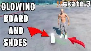 Skate 3 Glowing Skateboards And Shoes