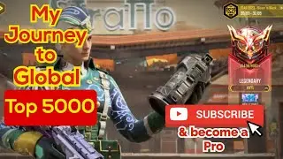 My Journey to Global Top 5000 Cod mobile #callofdutymobile #codmobile #codm #codmobilegameplay
