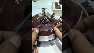 Ceiling fan 4 wire connection with capacitor #spelectric #shortsviral #wiring