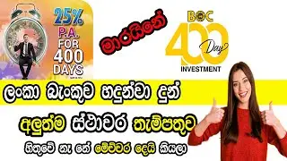 BOC 400 Days Fixed Deposit Interest Rates | ස්ථාවර තැම්පතු පොළි අනුපාතික | BOC