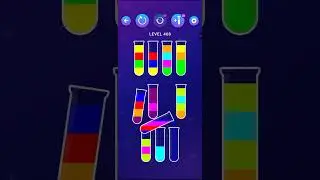 Water sort club Level 466 to 470 Gameplay 