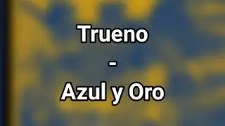 Trueno - Azul y Oro (Freestyle) (Lyrics)