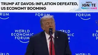 Trump Speech Today | Trump at WEF 2026: Inflation Defeated, US Economy Booming