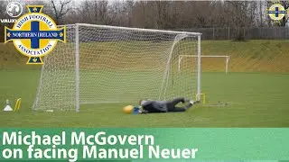 Michael McGovern on Manuel Neuer